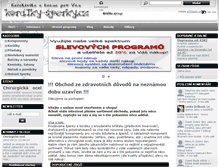 Tablet Screenshot of koralky-sperky.cz